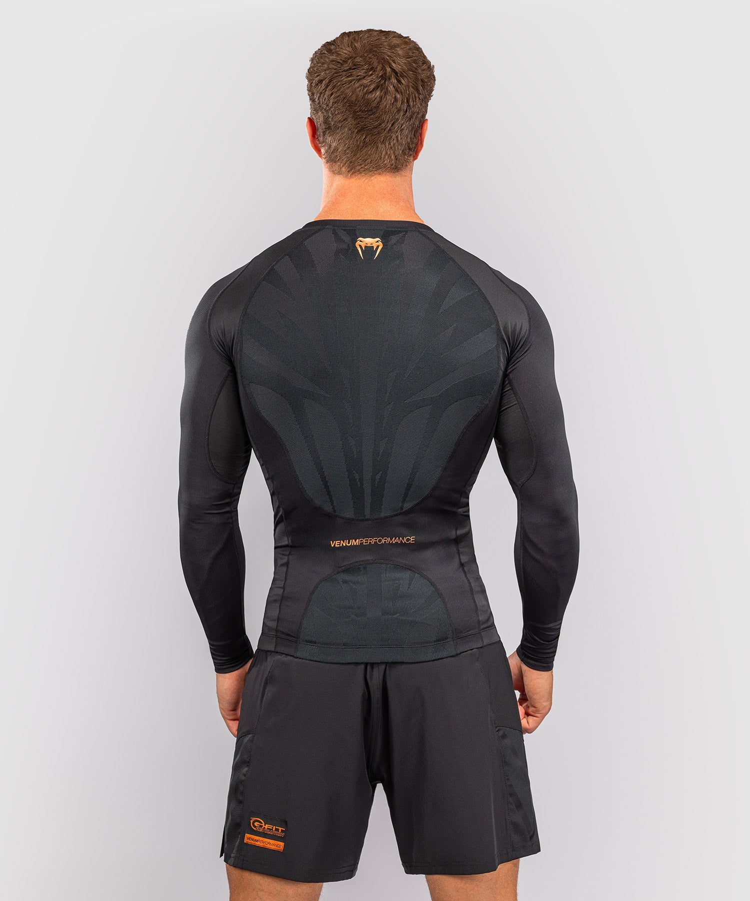 Rashguard Venum G-Fit Revolution Manica Lunga – Nero/Rame