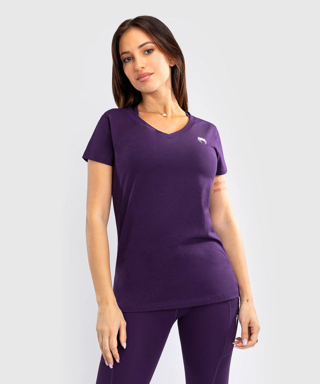 T-shirt Venum Essential da donna – Viola profondo