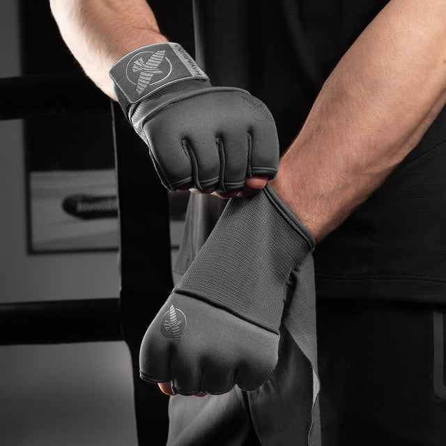Bandaje de box Hayabusa Deluxe Quick – Gri