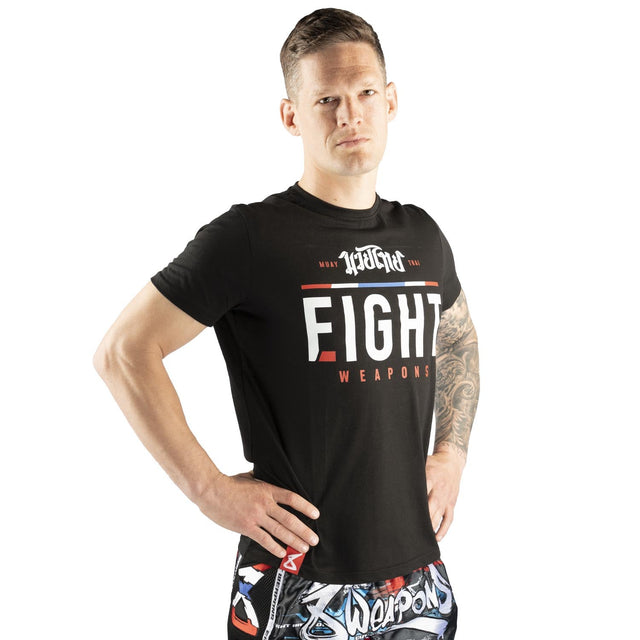 Camiseta 8 WEAPONS The Fight – Negro