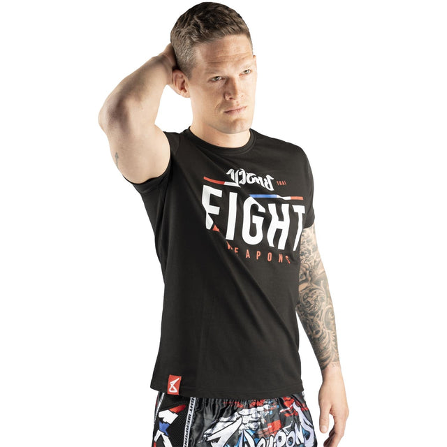 Camiseta 8 WEAPONS The Fight – Negro