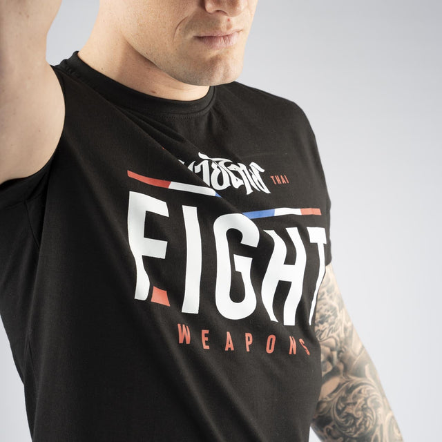 Camiseta 8 WEAPONS The Fight – Negro