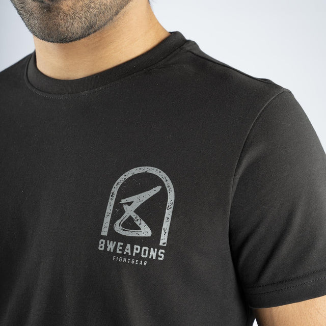 T-shirt 8 WEAPONS Tombstone – Nero
