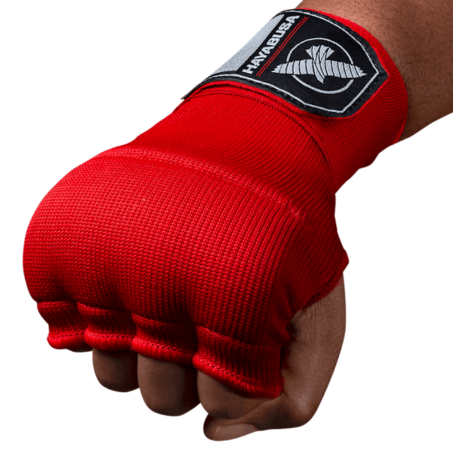 Rękawice wewnętrzne Hayabusa Quick Gel – Czerwone