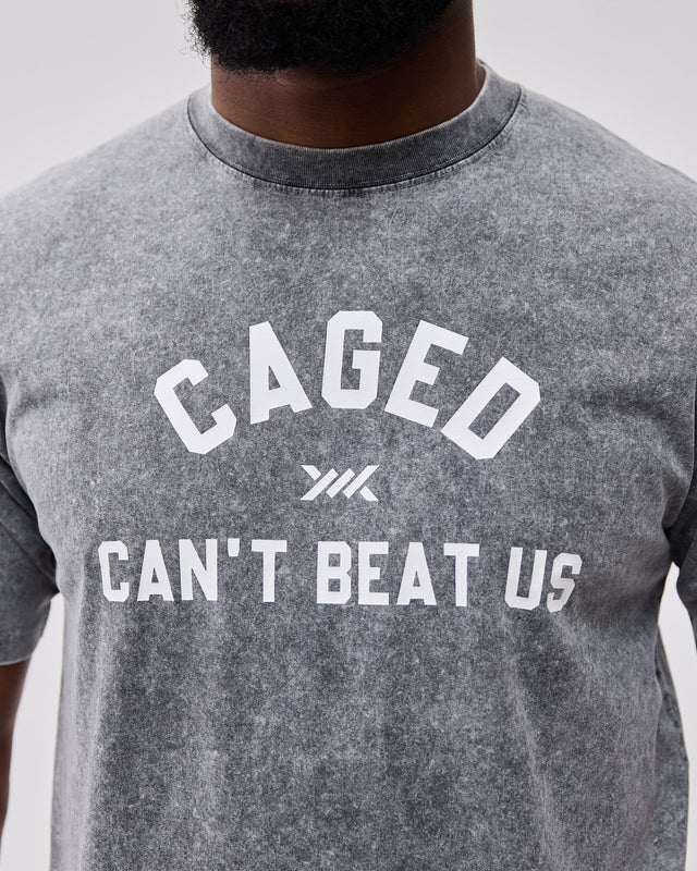 T-shirt Caged Club – Gris lavé