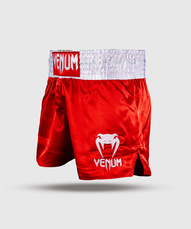 Calções de Muay Thai Venum Classic – Vermelho