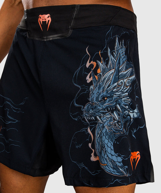Venum MMA-shorts Thunder Dragon – Sort/Grå/Kobber