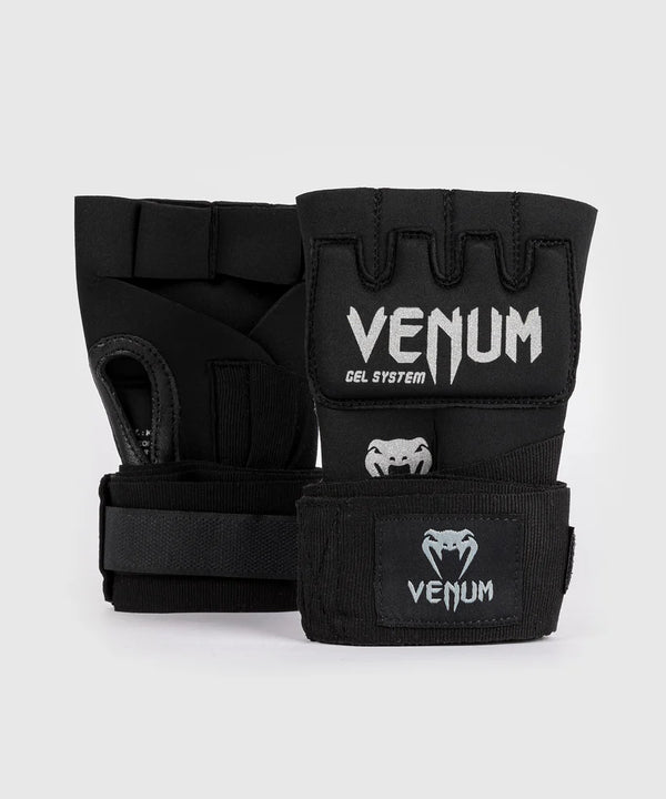 Guantes interiores Venum Kontact – Negro/Plata