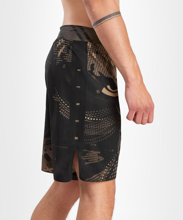 Shorts de MMA Venum Gorilla Jungle – Noir/Sable