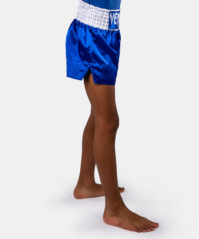 Pantaloni scurți Muay Thai Venum Classic – Copii – Albastru regal