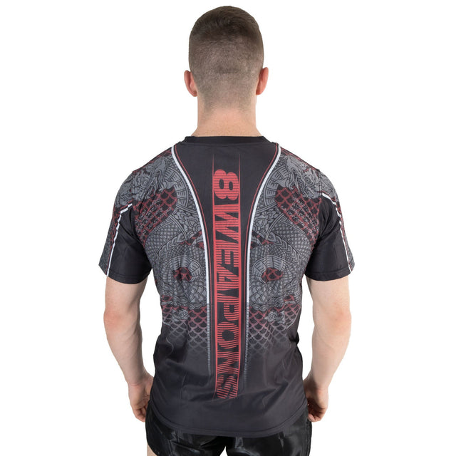 T-shirt fonctionnel 8 WEAPONS Naga Yant – Noir/Rouge