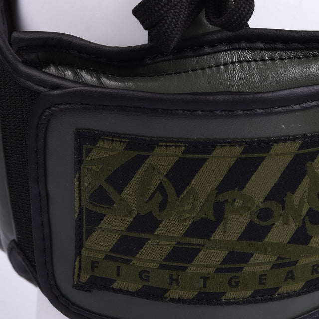 Cască de box 8 WEAPONS Unlimited – Oliv/Negru
