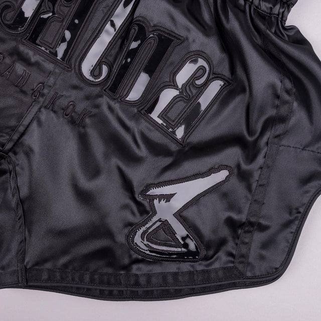 Pantaloncini Muay Thai 8 WEAPONS Bangkok – Nero