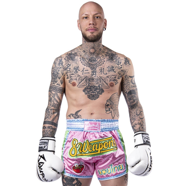 Pantaloncini Muay Thai 8 WEAPONS Yummy – Rosa
