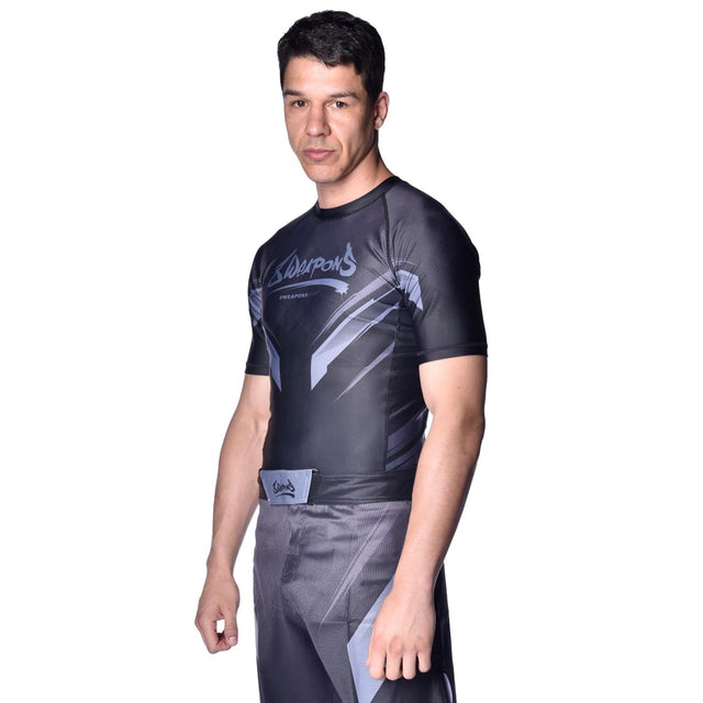 Rashguard 8 WEAPONS Shift – Negru Mat