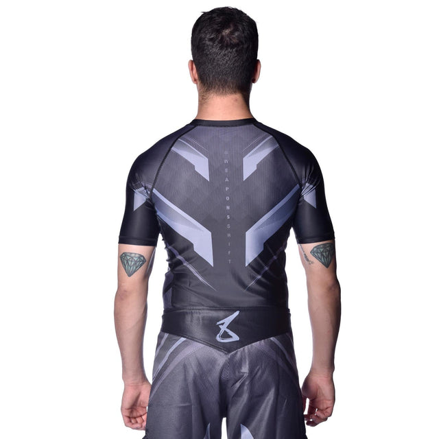 Rashguard 8 WEAPONS Shift – Negru Mat