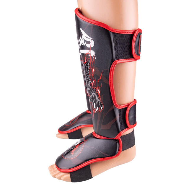 Paratibie 8 WEAPONS Beastial Wolf – Nero/Rosso