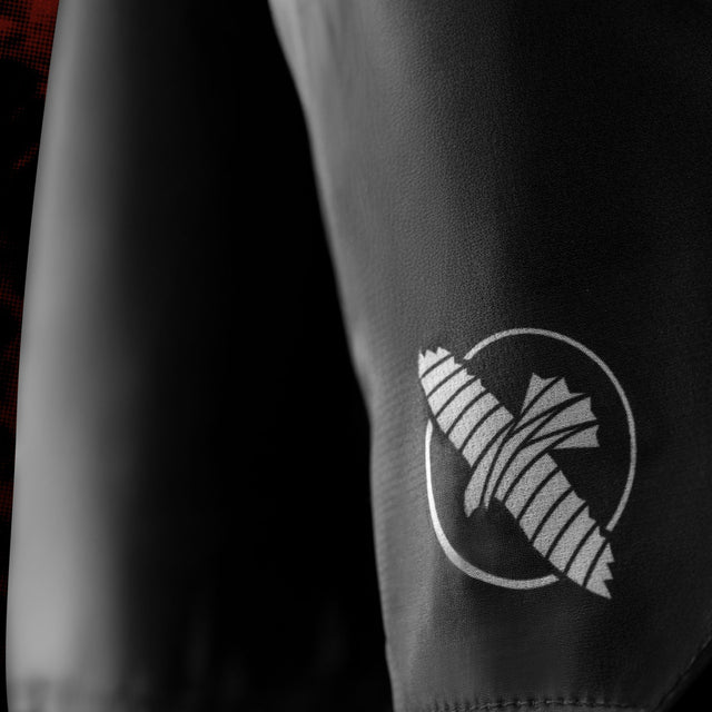 Pantaloncini BJJ Hayabusa x UFC da donna – Nero/Rosso