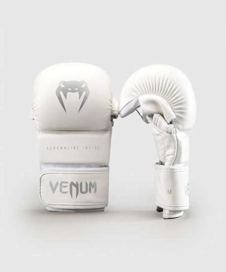 Guantes de sparring MMA Venum Contender 1.5 – Blanco/Plata