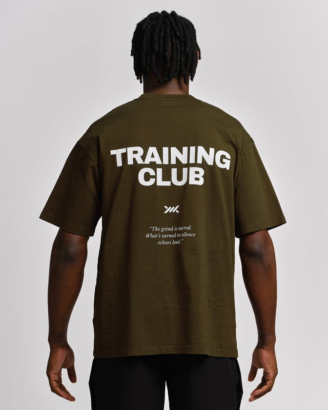 T-Shirt Caged Training Club – Kaki Verde