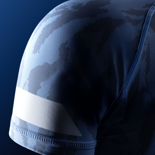 Rashguard Hayabusa Apex Vantage – Krátký rukáv, dámský – Modrý