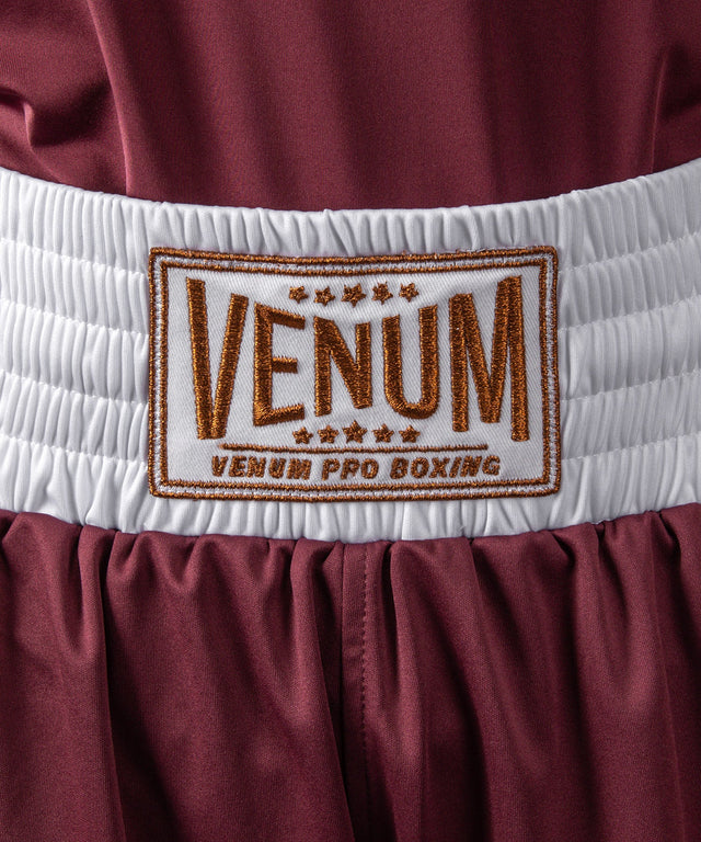 Pantaloni scurți de box Venum Classic – Copii – Bordeaux