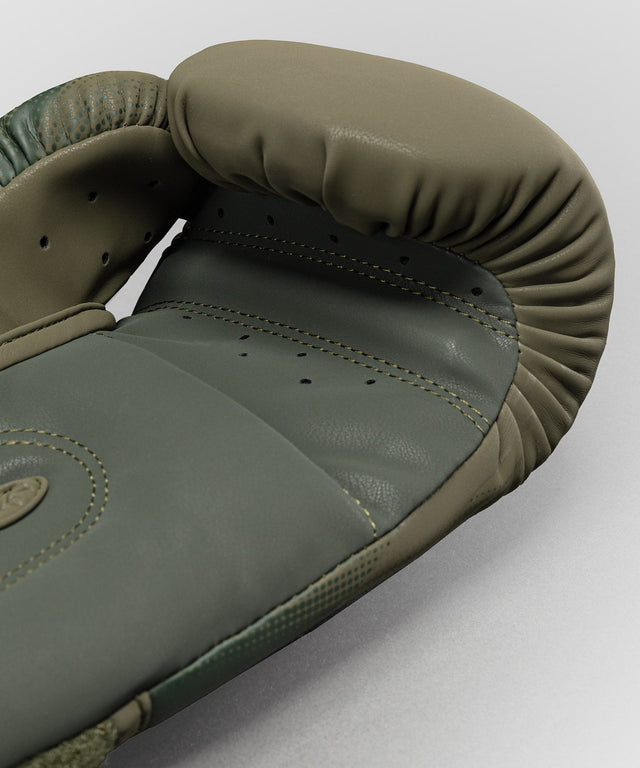 Gants de boxe Venum Stealth – Kaki/Vert foncé