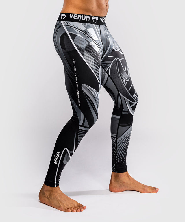 Kompresní kraťasy Venum Crimson Viper 2.0 – Černé/Šedé