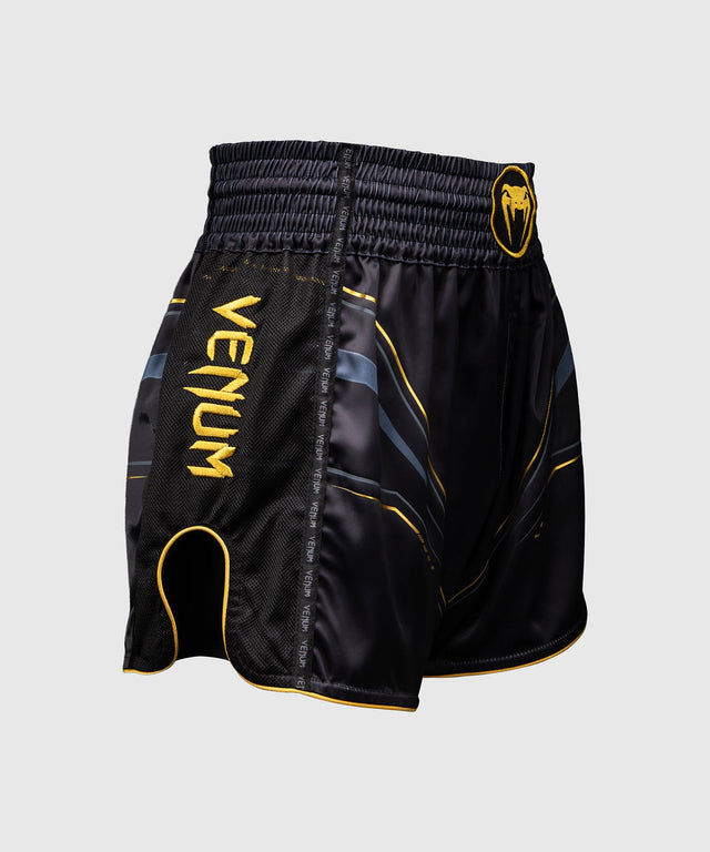 Pantaloncini Muay Thai Venum Streamline – Nero/Oro