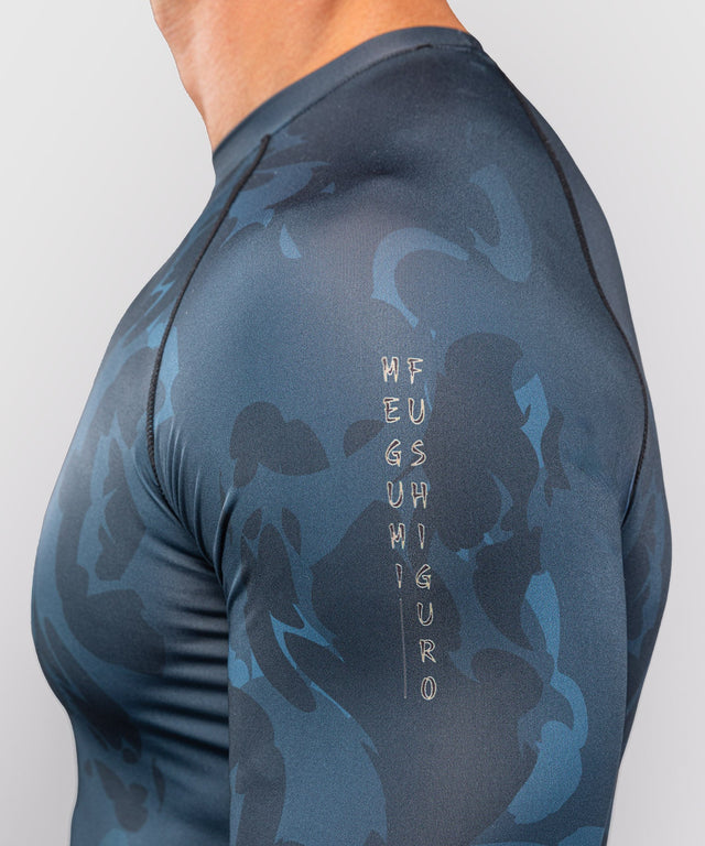 Rashguard Venum Jujutsu Kaisen Fushiguro Maniche Lunghe - Blu