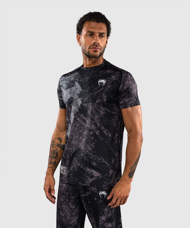 T-shirt Venum Rage & Workout – Preto/Cinzento