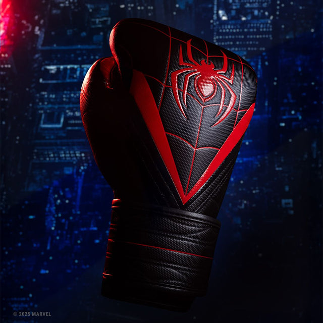 Hayabusa x Marvel Boksehandsker Miles Morales – Sort/Rød