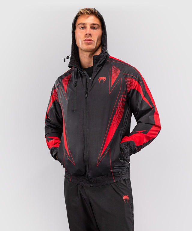 Chaqueta de entrenamiento Venum Amazonia Reborn - Negro/Rojo