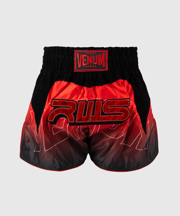 Venum x RWS 2.0 Muay Thai shorts - Sort/Rød