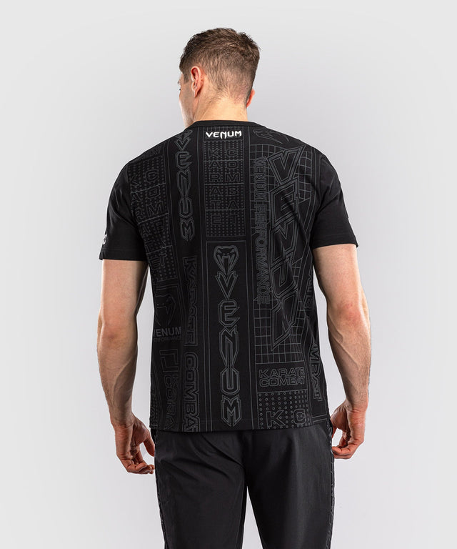 T-shirt Venum Karate Combat – Nero/Grigio