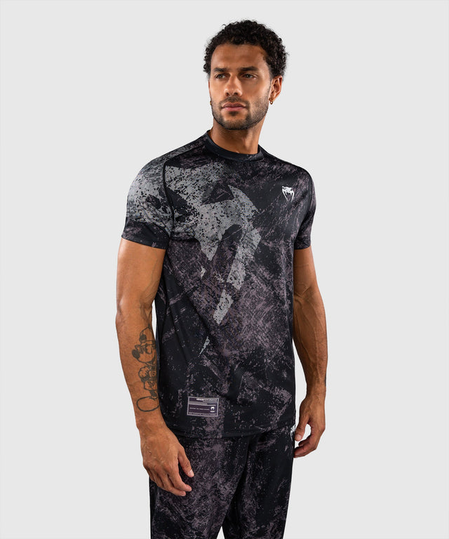 T-shirt Venum Rage & Workout – Preto/Cinzento