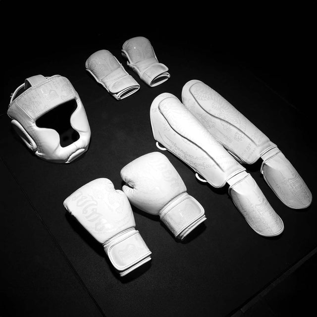 Luvas de sparring MMA Phantom Athletics Muay Thai – Branco Frost