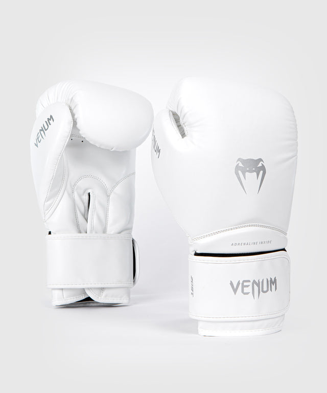 Guantes de boxeo Venum Contender 1.5 – Blanco/Plata