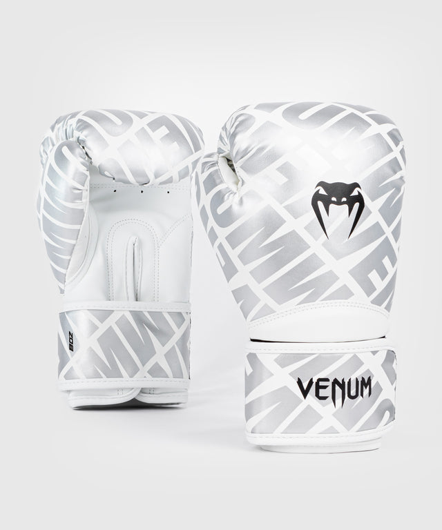 Guantes de boxeo Venum Contender 1.5 XT Niños – Blanco/Plata