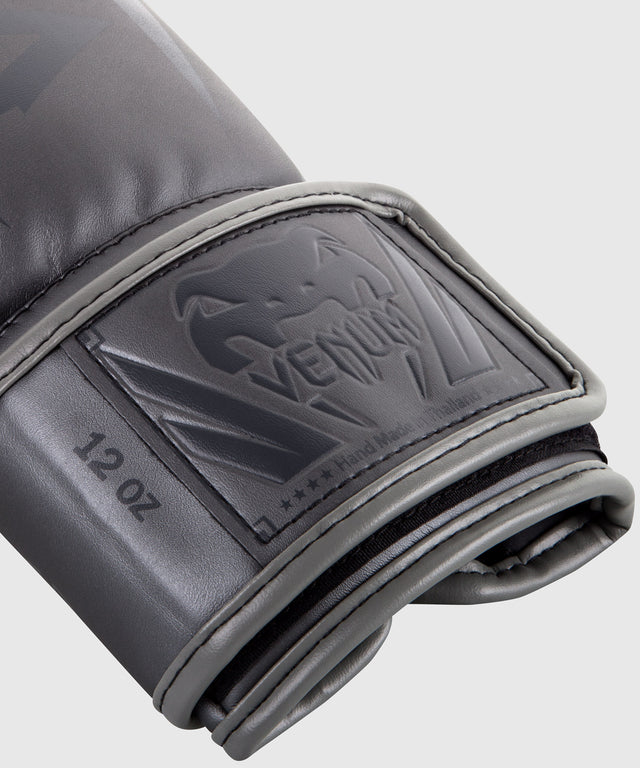 Boxerské rukavice Venum Elite – Šedé/Šedé