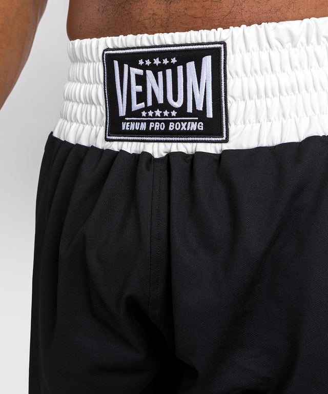 Boxerské trenky Venum Classic – Černé/Bílé