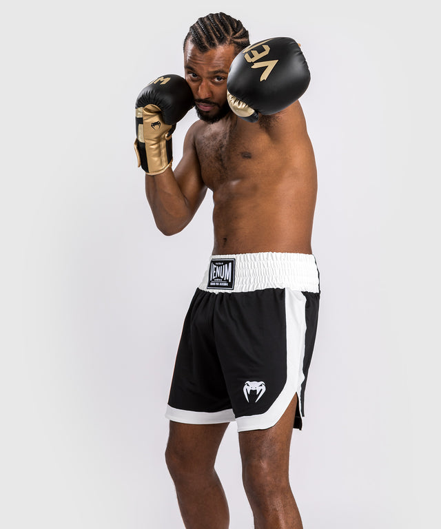 Boxerské trenky Venum Classic – Černé/Bílé
