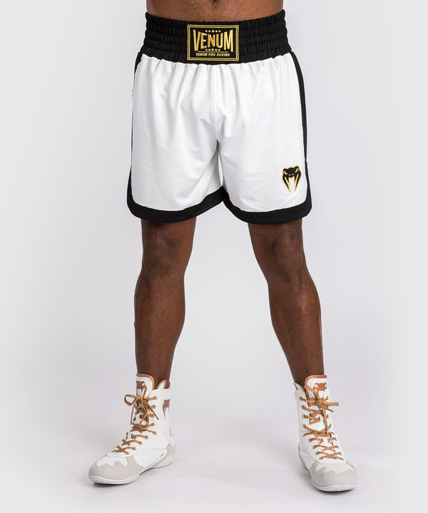 Boxerské trenky Venum Classic – Bílé/Černé