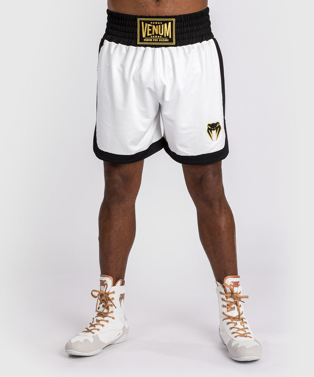 Boxerské trenky Venum Classic – Bílé/Černé