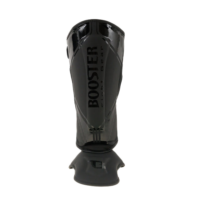 Booster Kickboxing Shin Guards Bangkok - Black/Black