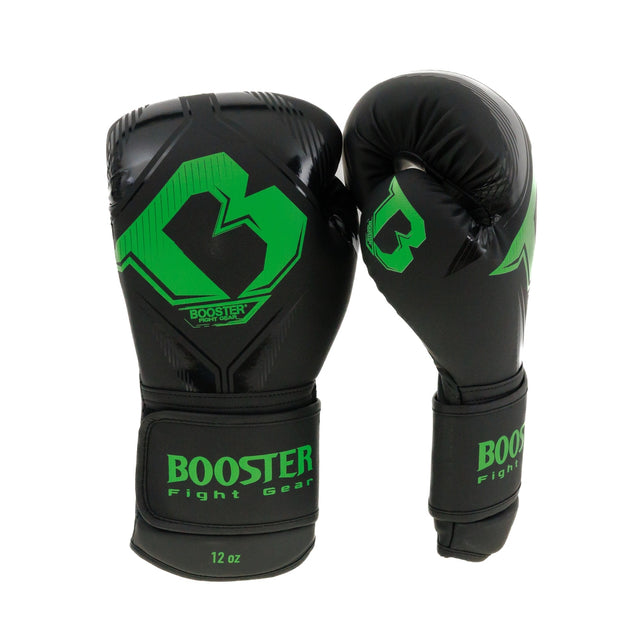 Luvas de boxe Booster Bangkok – Preto/Verde
