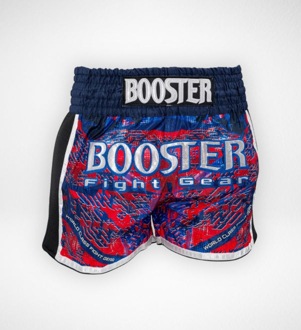 Booster Kickboxningsshorts Alien – Blå/Röd