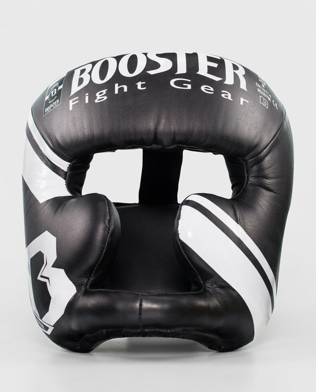 Kask bokserski Booster BHG2 – Czarny/Biały