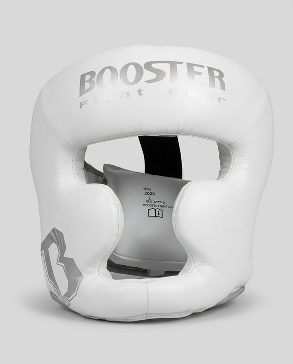 Casque de boxe Booster BHG2 – Blanc/Argent