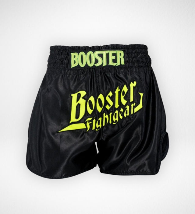 Booster Kickboxing shorts Thunder – Sort/Gul